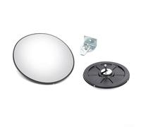 12 Inch Convex Outdoor Safety Mirror Essential for Driveway Security and Blind Spot Detection