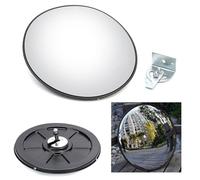 12 Inch Convex Safety Mirror for Driveway and Outdoor Areas Effective Blind Spot Monitoring