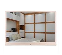 12-Inch Digital Photo Frame, Silver And Black, With Looping Video And Picture Playback, Electronic Photo Album.,Gold