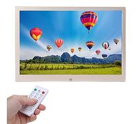 12 Inch Digital Picture Frame, HD 1280x800 Electronic Album, LCD Digital Photo Frame with Auto Slideshow, Support MP3 MPEG4 Picture(gold) Double the comfort