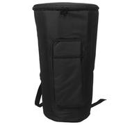 12 Inch Djembe Drum Bag Black Double Shoulder Strap Carry Case