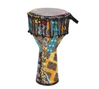12 Inch Djembe Drum with Tie Rope, Non-Slip Base African Drum for Concerts, Song Recordings Darbuka Drum Percussion for Kids(11inch D)