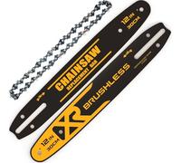 12-Inch DWZCSB12 Chainsaw Guide Bar and DWO1DT612 Saw Chains Combo Compatible with DEWALT Chainsaw DCCS620, DCCS620P1, DCCS620B (1 Chains + 1 Bars)