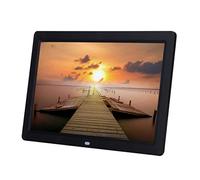 12-inch electronic photo album with clock/calendar/alarm clock function, HD smart wall-mounted advertising machine Decorative Gift