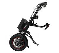 12 Inch Elesmart A3 36V 250W/350W Electric Wheelchair Handcycle Conversion Kits Tractor with Lithium Battery (36V 350W, 7.8AH)