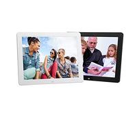 12-Inch Hd Digital Photo Frame, 1024X768 Resolution, 10Gb Free Online Storage, With Motion Sensor, White.