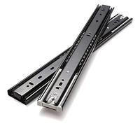 12-Inch Heavy-Du Der Slides, Side-Mount Ball Bearing Guides, Silent Hidden Installat, 1 Pair, Smooth Glide for Kitchen, Office, and STO Soluts