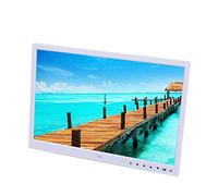 12-Inch High-Tech Photo Frame, Electronic Album, Advertising Player, Music Photo, Video Player, Advertising Product Display, Business Black And White 1280 * 800,White