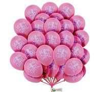 12 Inch It's A Girl Printed Balloons Girl Baby Shower Decoration Gender Reveal Balloons Pack of 25