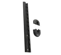 12 Inch L-Track Rail Aluminum Compatible With RV Car | Includes 2 End Covers; Fits Motorcycles, Tractors, And Tie Down Airline Rail