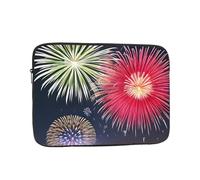 12 inch Laptop Bag Shockproof Portable Fashion Splendid fireworks Print Design Case for Business Trip Work University