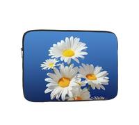 12 inch Laptop Case Beautiful Daisy Laptop Sleeve Computer Bag Water Resistant Computer Case Carrying Cover Compatible for Men Women