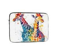 12 inch Laptop Case Beautiful Giraffe Laptop Sleeve Computer Bag Water Resistant Computer Case Carrying Cover Compatible for Men Women