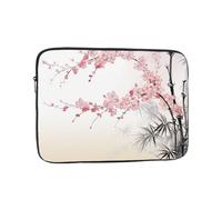 12 inch Laptop Case Cherry blossoms Tree Zen Laptop Sleeve Computer Bag Water Resistant Computer Case Carrying Cover Compatible for Men Women