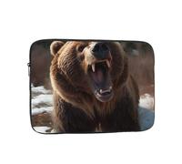 12 Inch Laptop Sleeve Bag Waterproof Shockproof Laptop Case Bag Roaring Bear Lightweight Tablet Carrying Case