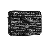 12 Inch Laptop Sleeve, Soft Protective Case With Abstract Science Chemistry Print,Slim Lightweight Bag Specially Compatible With 12 Inch Macbook, Fits Some Pc Notebook