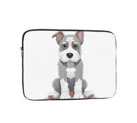 12 Inch Laptop Sleeve, Soft Protective Case With Adorable Schnauzer Print,Slim Lightweight Bag Specially Compatible With 12 Inch Macbook, Fits Some Pc Notebook