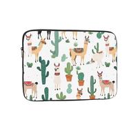 12 Inch Laptop Sleeve, Soft Protective Case With Alpaca Llama Print,Slim Lightweight Bag Specially Compatible With 12 Inch Macbook, Fits Some Pc Notebook