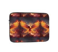 12 Inch Laptop Sleeve, Soft Protective Case With Fantasy Phoenix Print,Slim Lightweight Bag Specially Compatible With 12 Inch Macbook, Fits Some Pc Notebook