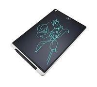 12 Inch LCD Writing Tablet Electronic Digital Drawing Board Erasable Writing Pad Single Color Screen One-Click Erase with Lock Button Gift for Children Adults Home Office School