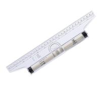 12 Inch Multipurpose Measuring Ruler - Drawing Parallel Ruler for Artists, Architects, Engineers
