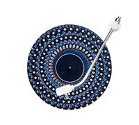 12 Inch Optical Slipmat, Animation Turntable Mat, Slipmat For DJ Performance, Felt Construction, Audio Accessory, Turntablists Collectors Producers Engineers Home Studios Clubs Festivals Events