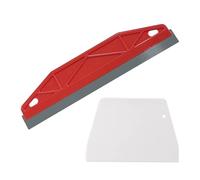 12 Inch Paint Edger Tool, 2Pcs Precise Cutting in Painting Shield with Plastic Scraper for Removing Wallpaper Paint, Filling Putty and Repairing Drywall
