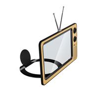 12 Inch Retro Phone Screen Magnifier Stand with Not Blue Light Foldable Designs for Home Theater & Video Watching Magnifier Amplifier Enlarger Foldable Stand Retro Holder Eye Anti Blue Light Portable