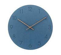 12-Inch Silent Non-Ticking MDF Wooden Wall Clock