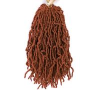 12 Inch Soft Faux Locs Crochet Hair 7 Packs Short Natural Locs Crochet Braids for Women Pre Looped Faux Locs Crochet Braids (12 Inch (Pack of 7)