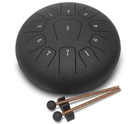12-inch Steel Tongue Drum, 11-note Adult Drum/child Drum Percussion Kit, With Drumsticks/finger Cots/music Score And Performance Package/for Yoga, Meditation And Music Therapy