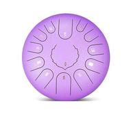 12-inch Steel Tongue Drum, 13-note Percussion Tambourine, Portable Percussion Instrument, Suitable for Camping and Meditation