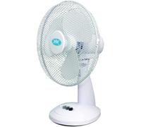 12 Inch Table Desk Fan - Portable Oscillating Cooling Fan, 3 Speeds, Adjustable Tilt, Low Noise