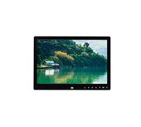 12 Inch Ultra-Thin High-Definition Multi-Function Human Body Induction Touch Button Photo Frame Set Up Commercial Advertising Machine Electronic Photo Album Pho,White