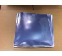 12" inch Vinyl Record 180 Micron PVC Stitched Clear Sleeves Premium Quality Pack of 20