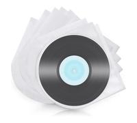 12 Inch Vinyl Sleeves 50 Pieces Record Sleeves Antistatic Transparent CD Sleevess Suitable for Single Sheet Double LP
