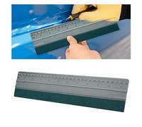 12 Inch Vinyl Wrap Squeegee, Window Tint Squeegee Installation Tool with Ruler 15CM & Suede Felt Edge, Car Vinyl Wrap Scraper Tool for Sign-Making Graphic Wallpaper Film Smoothing (12 Inch)
