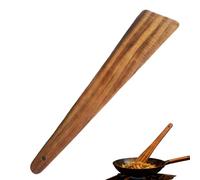 12 Inch Wood Spatula for Cooking, Kitchen Utensil Scraper Spurtle, Egg Spatula, Kitchen Tools Flat Egg Flipper Spatulas Turner, Cooking Spoon Turner Cast Sourdough Stirrer