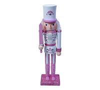12 Inch Wooden Ornaments Soldier King Figurine Puppet Doll Toy Christmas Decorations Holiday Home Decor Christmas Soldier Ornament