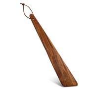 12 Inch Wooden Spatula for Cooking, Washable Reusable Flat Wood Spatula Egg Flipper Practical Wooden Cooking Utensils for Home Kitchen Flipping Scraping Turning