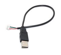 12 Inches USB to PH1.5 Extension Cable PVC+Brass for USB Fast Speed Devices High Transmission Data Line