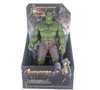 12" Incredible Hulk Articulated Poseable Figure Avengers Fine Art Toy