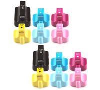 12 Ink Cartridges to replace HP 363Bk, 363C, 363M, 363Y, 363LC, 363Y non-OEM
