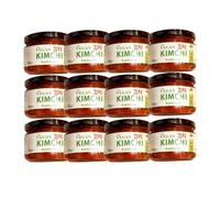 【12 Jars Pack】Vegan Premium Kimchi - 100%! Korean Ingredients, Gluten Free, Plant-Based - Total 2160g