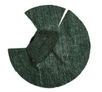 12" Jute Basket Liner Gardening Tools Accessories, Garden Work 30Cm Green