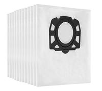 12 Kärcher Vacuum Cleaner Bags Large KFI487 Replacement Bags for Kärcher WD4 WD5 WD6 MV4 MV5 MV6 WD4.000 WD5.999, Replacement Part 2.863-006.0 WD5P WD6P Premium Bag Fleece Filter Bag