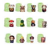 12 Kinds Animal China Soap Baking Mold Cute Cake Decoration Gift Kitchen Gadgets-Pastry Tools Bakeware Signs Chinese Silicone Mold for Plaster Furniture Soap Shapes Cake