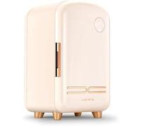 12 L Skincare & Beauty Fridge - Portable Mini Fridge for Bedrooms with LED Mirror, Silent Cooler & Warmer, AC/DC for Office & Travel