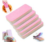 12 Layer Microfiber Sponge, Layered Microfiber Sponge, Layered Sponge That Can Peel The Layers, Rainbow Sponge, Microfiber Layered Sponge Block (5pcs, 17 * 7cm)