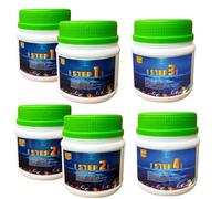 12 LBS Rock Tumbler Grit Set, 4 Step Tumbling Media Coarse/Medium/Pre-Polished/Final Polish, Silicone Carbide Polisher Grit for Any Rock Tumbler, Rock Polisher, Stone Polisher